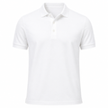 Premium Piqué Cotton Polo Shirt – White | Vantteico